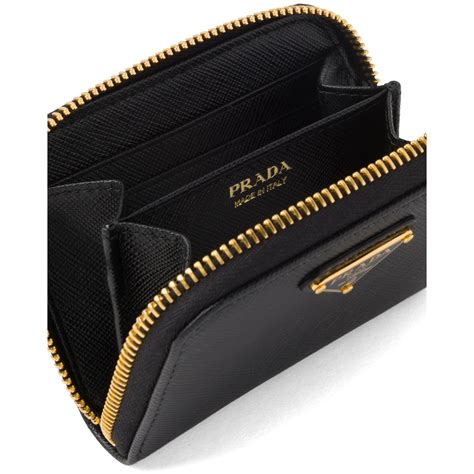 prada silver business card case|saffiano leather card holder prada.